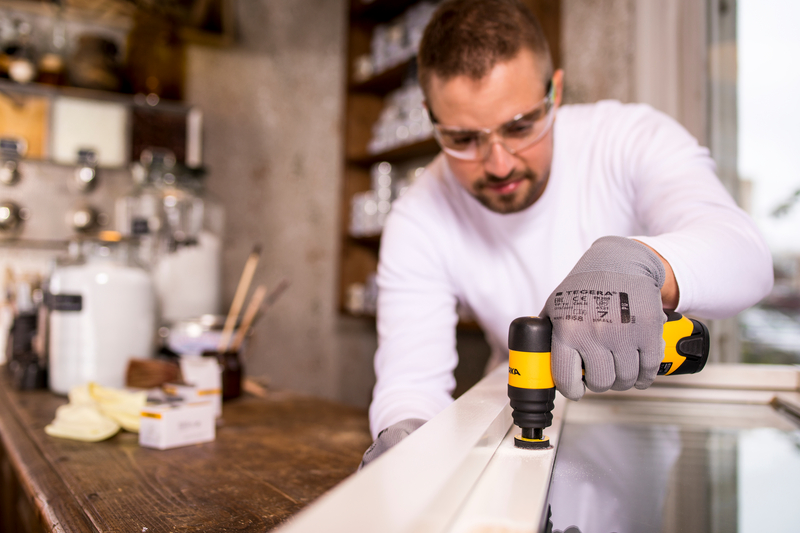 Akkuhiomakone Mirka AOS-B 130NV 32mm maks. 12V runko 3,0