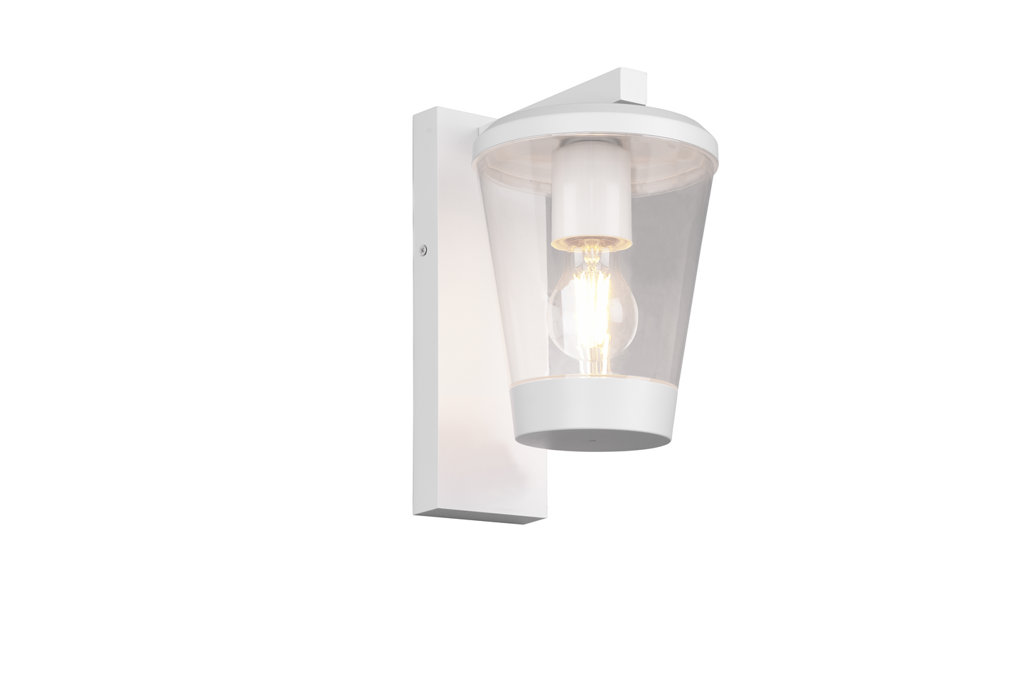 Ulkoseinävalaisin TRIO Cavado E27 mattavalkoinen