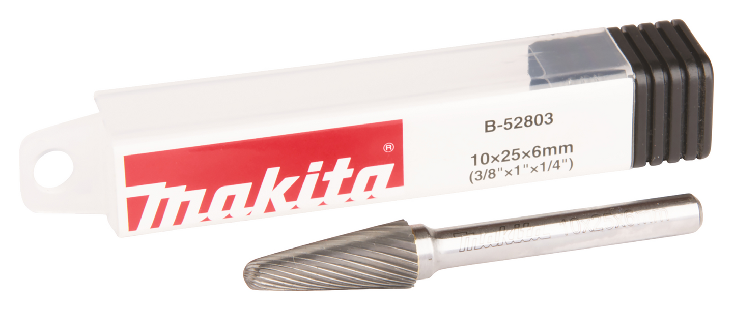 Kovametalliviila Makita 10x25mm, muoto L