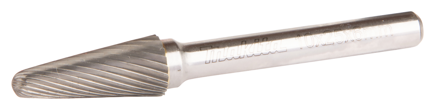 Kovametalliviila Makita 10x25mm, muoto L