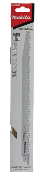 Puukkosahanterä Makita 305mm HCS puu karkea sahaus 5 kpl