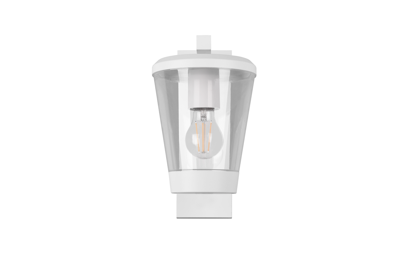 Ulkoseinävalaisin TRIO Cavado E27 mattavalkoinen