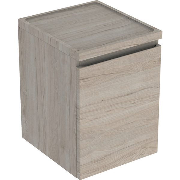 Sivukaappi Geberit Renova Plan L40 K55 S44,5cm hikkoripuu vaalea