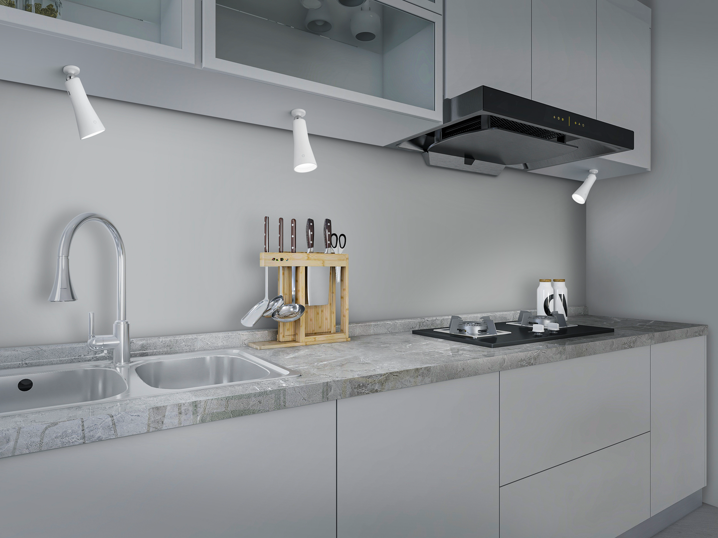 Pöytävalaisin TRIO Maxi Led 200lm mattavalkoinen ladattava