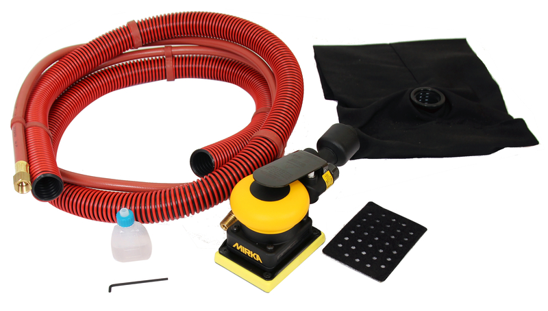 Epäkeskohiomakone Mirka OS 343DB 75x100mm pölypussi 3,0mm