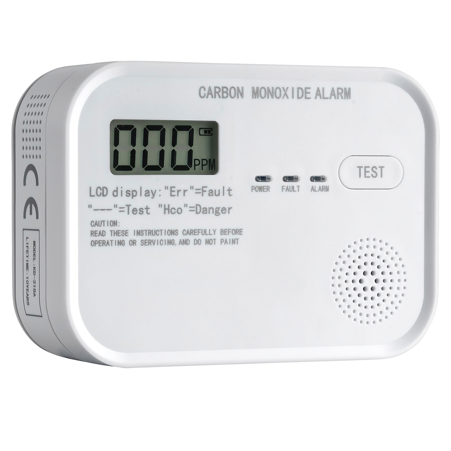 Häkävaroitin OPAL 3x1,5V LCD-näyttö