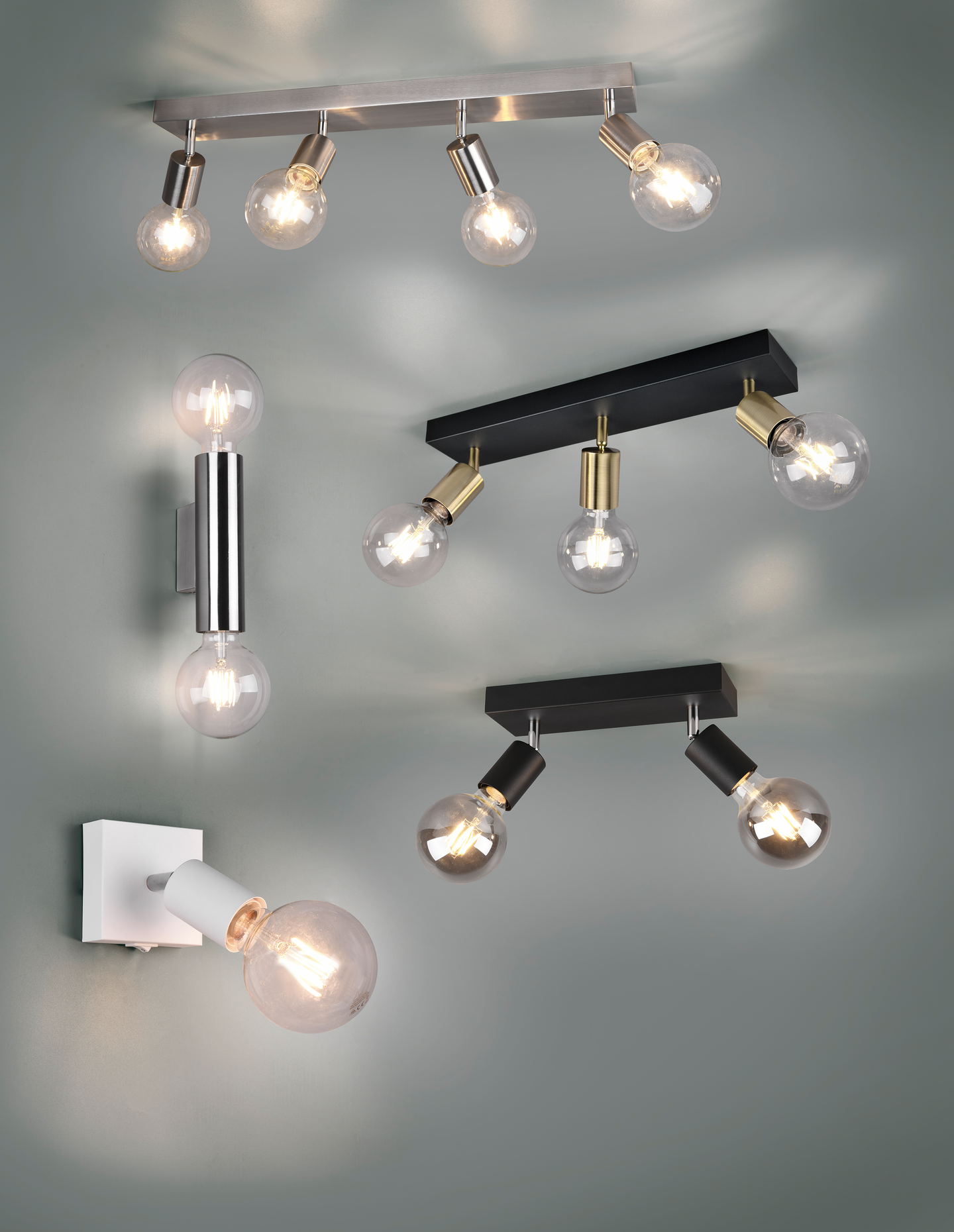 Spotti TRIO Vannes E27 1-osainen mattavalkoinen