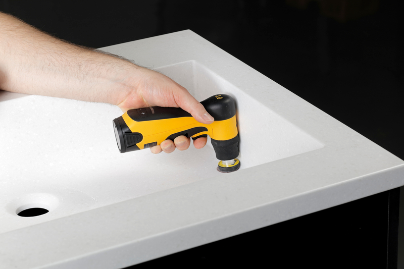 Akkuhiomakone Mirka AOS-B 130NV 32mm maks. 12V runko 3,0