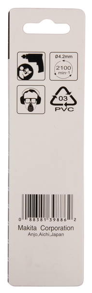 Metalliporanterä Makita HSS-R 4,20x75mm