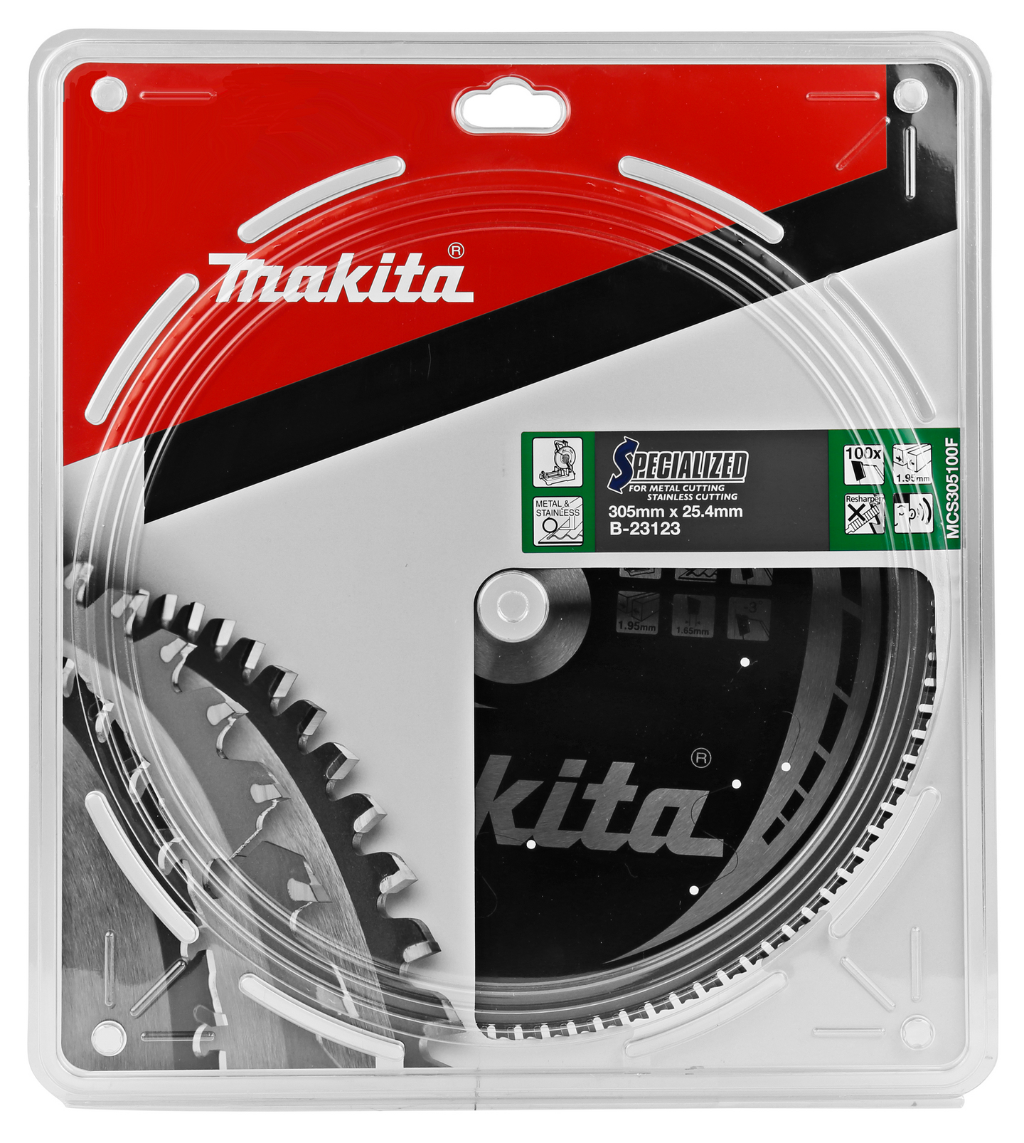 Pyörösahanterä Makita Specialized 305x25,4x2,0mm Z-100 RST