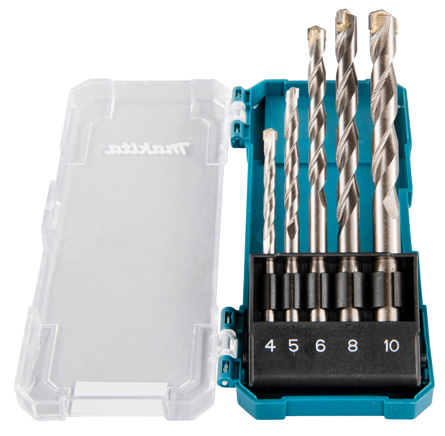 Betoniporanteräsarja Makita D-72877 4-10mm 5-osainen