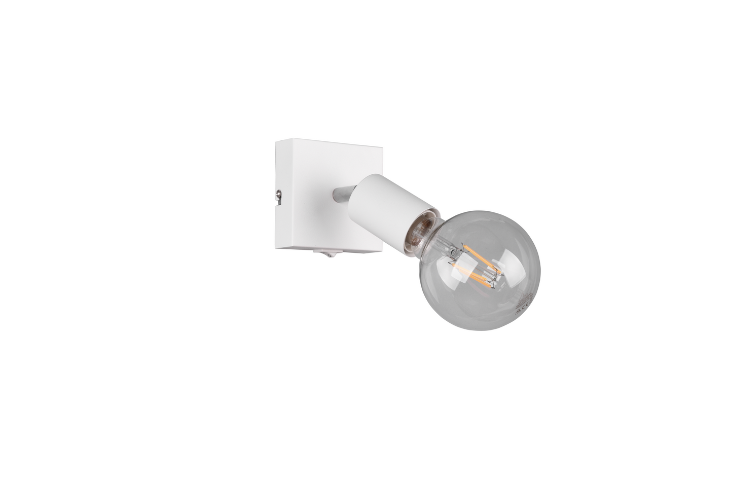 Spotti TRIO Vannes E27 1-osainen mattavalkoinen