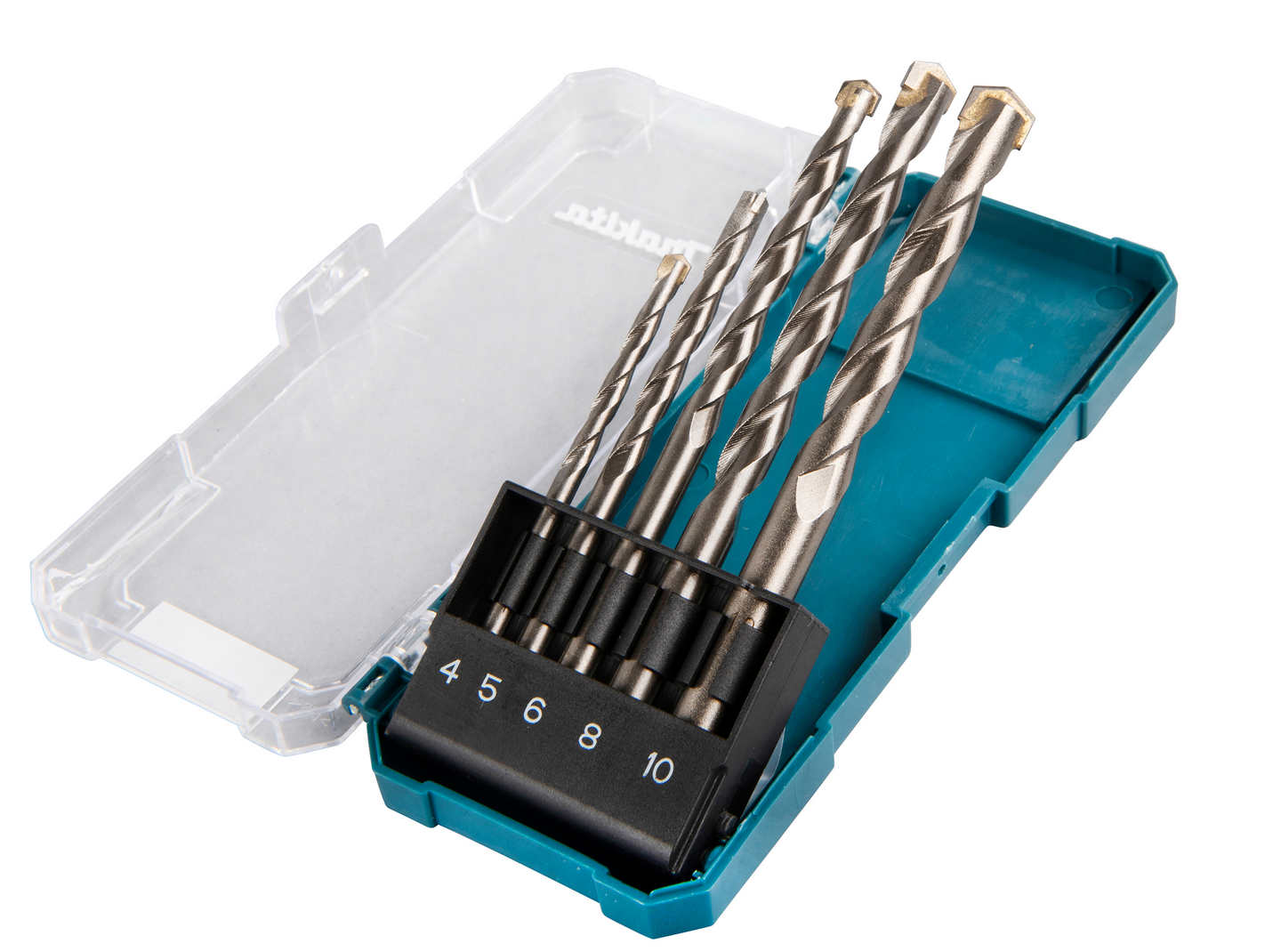 Betoniporanteräsarja Makita D-72877 4-10mm 5-osainen