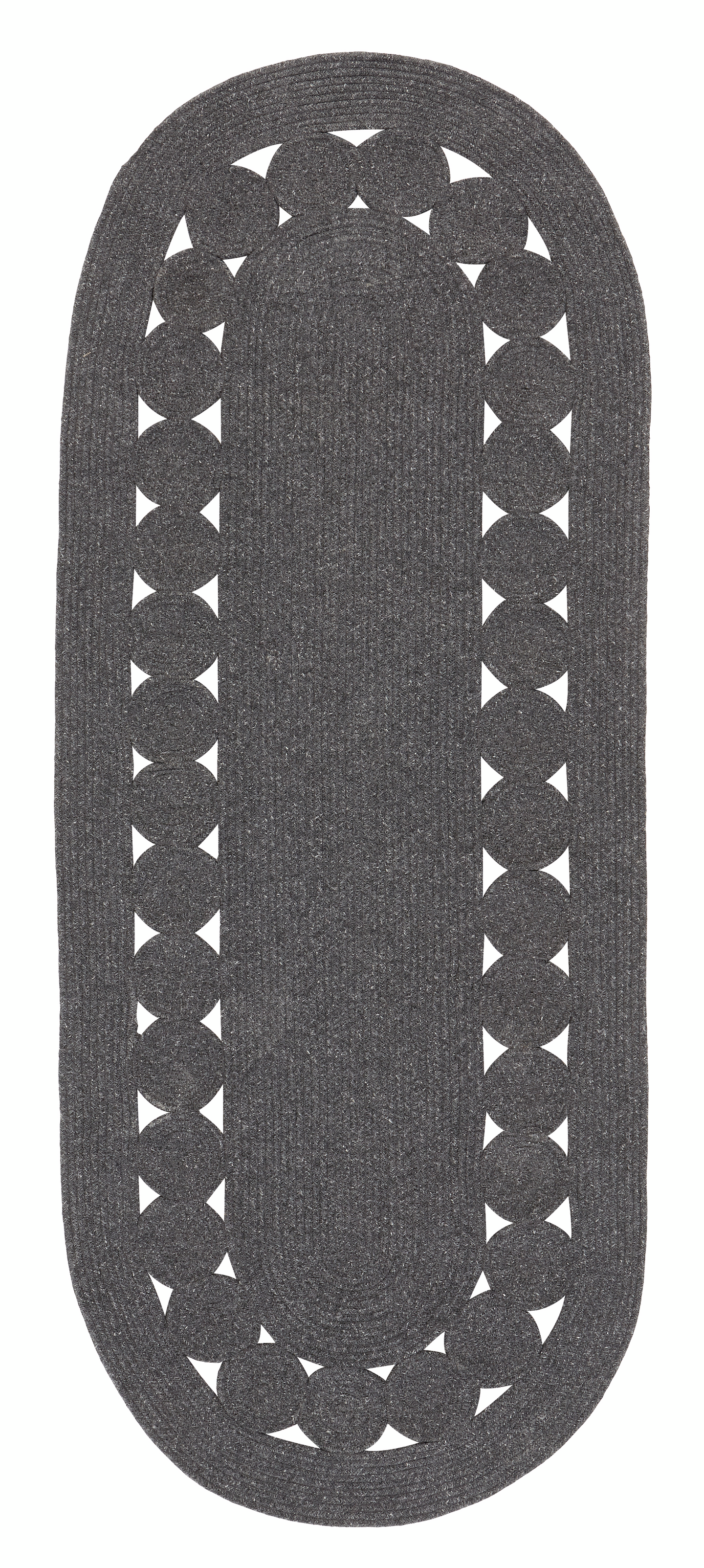 Sisustusmatto Cello PET 80x200 cm harmaa