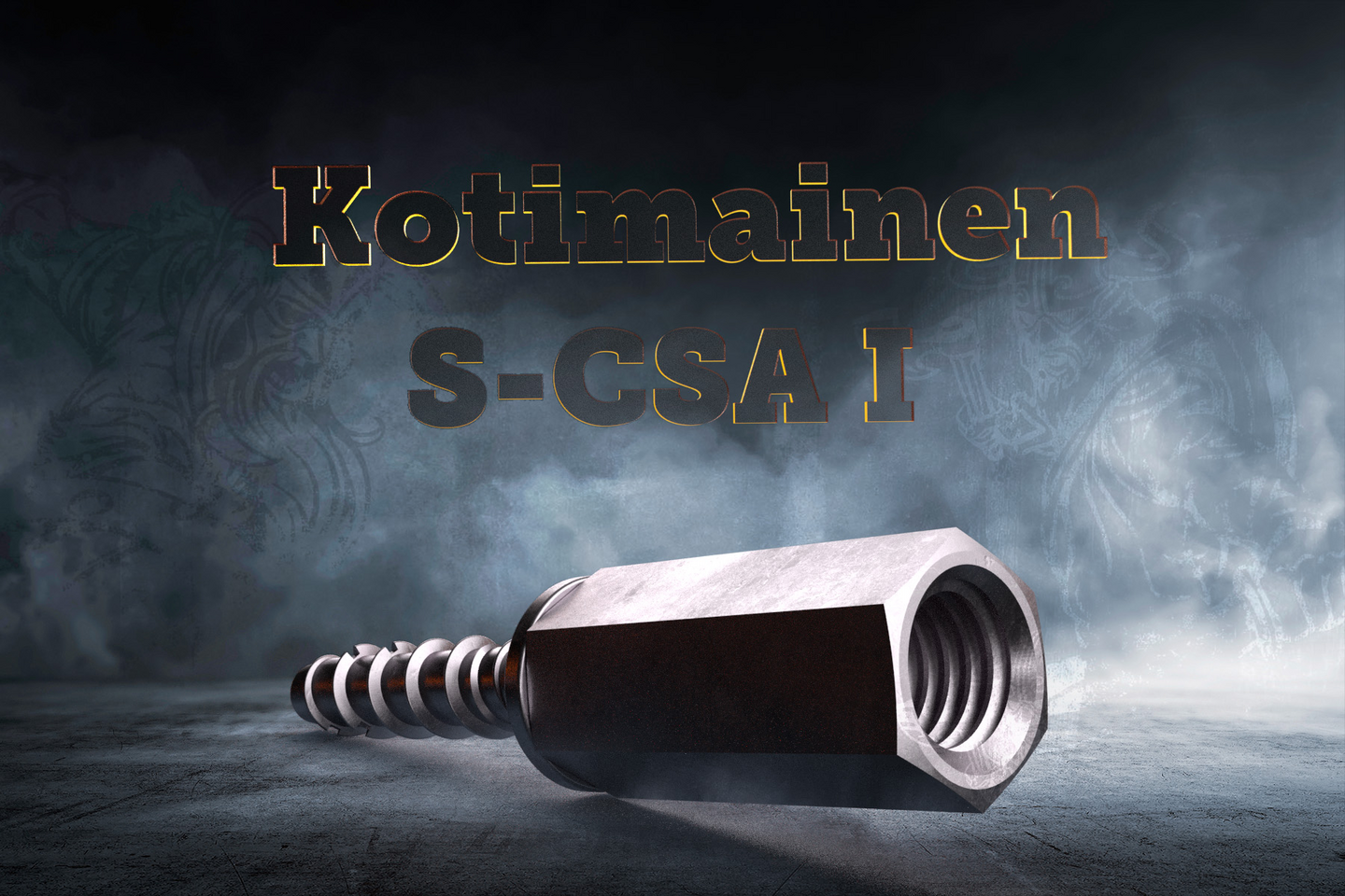 Betoniruuvi Sormat S-CSA I sisäkierre 6x45 M8/M10X30 SW13 sähkösinkitty 50kpl