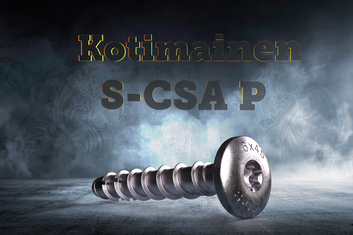 Betoniruuvi Sormat S-CSA P matala kupukanta 6x35/1 (L) T30 sähkösinkitty 100kpl