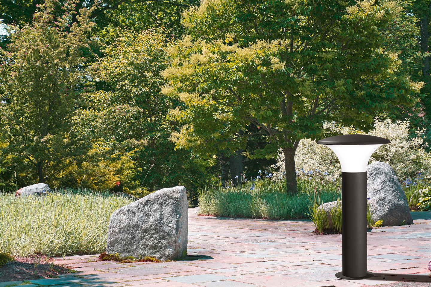 Ulkopylväsvalaisin TRIO Kongo E27 Led 400Lm 50Cm Antrasiitti