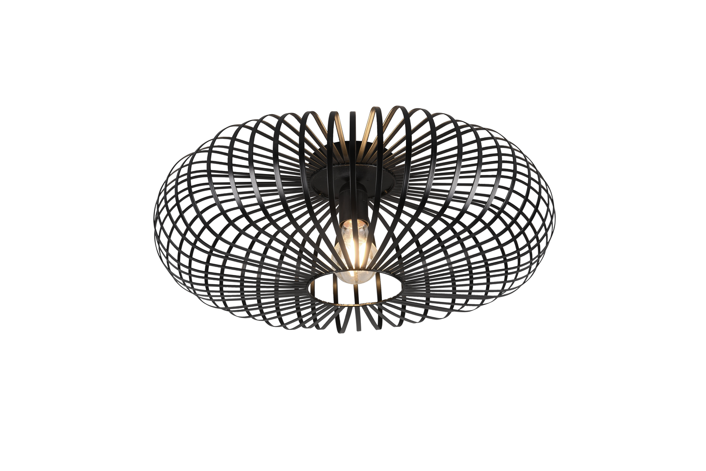 Kattovalaisin TRIO Johann E27 50cm mattamusta