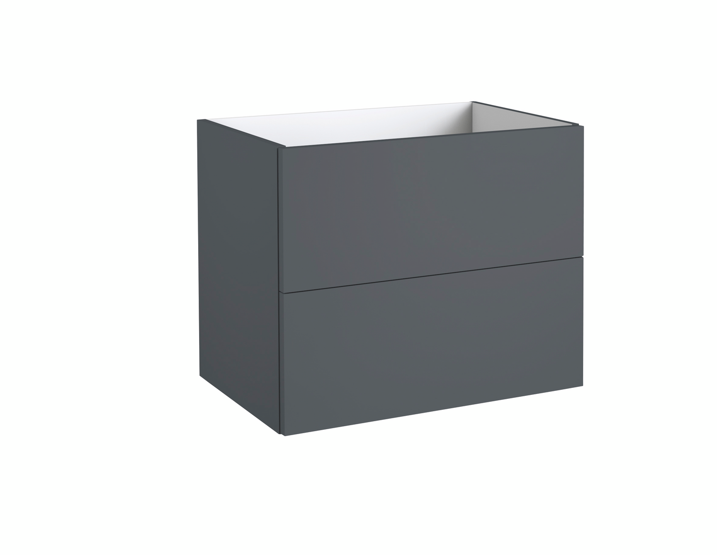 Allaskaappi Cello Wave Pro L59cm S38cm grafiitinharmaa Blum vetolaatikoilla