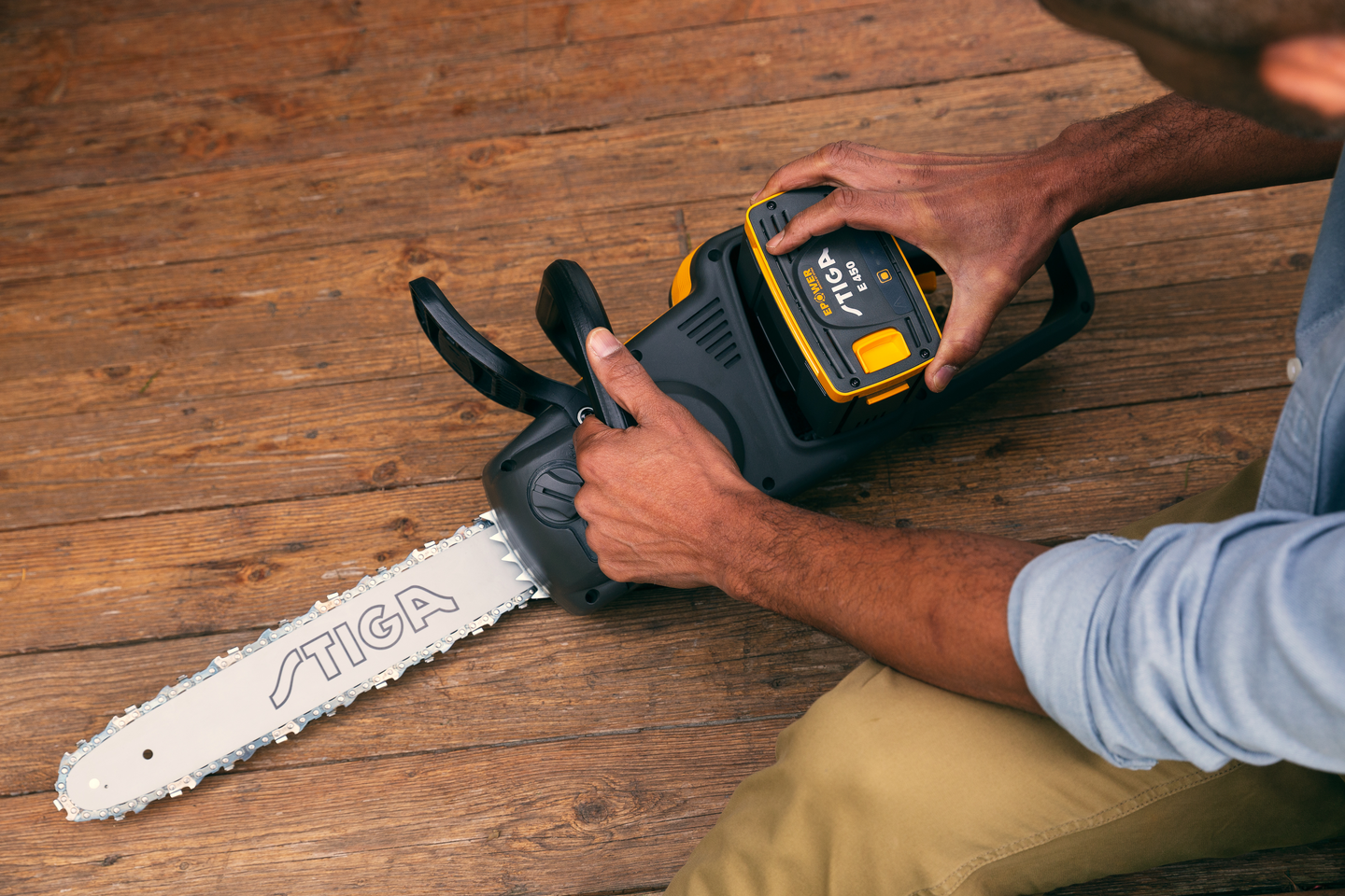 Akkuketjusaha Stiga CS 700E runko