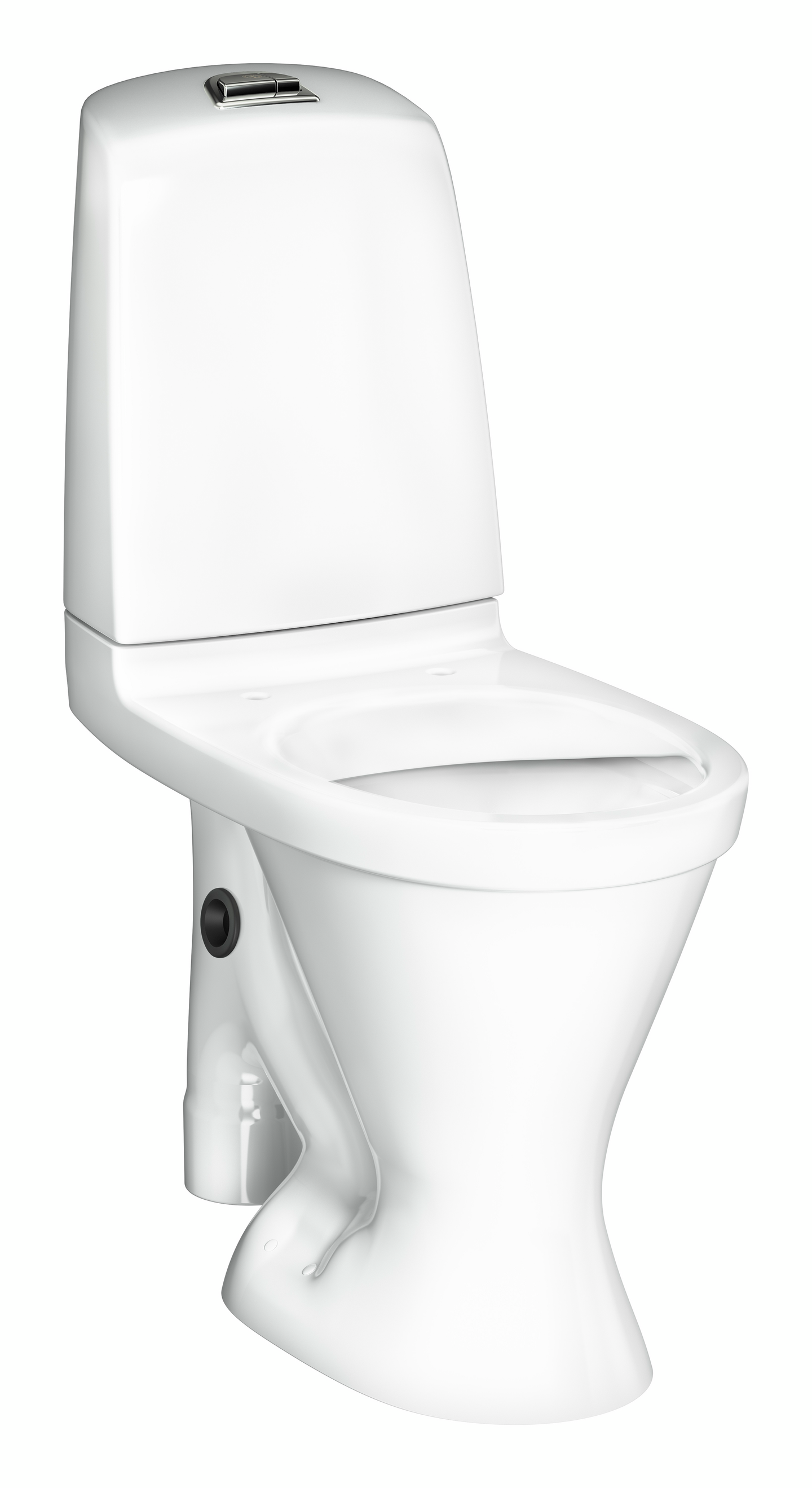 WC-istuin ei kantta Gustavsberg Nautic Duo 1596HF iso jalka korkea vasen