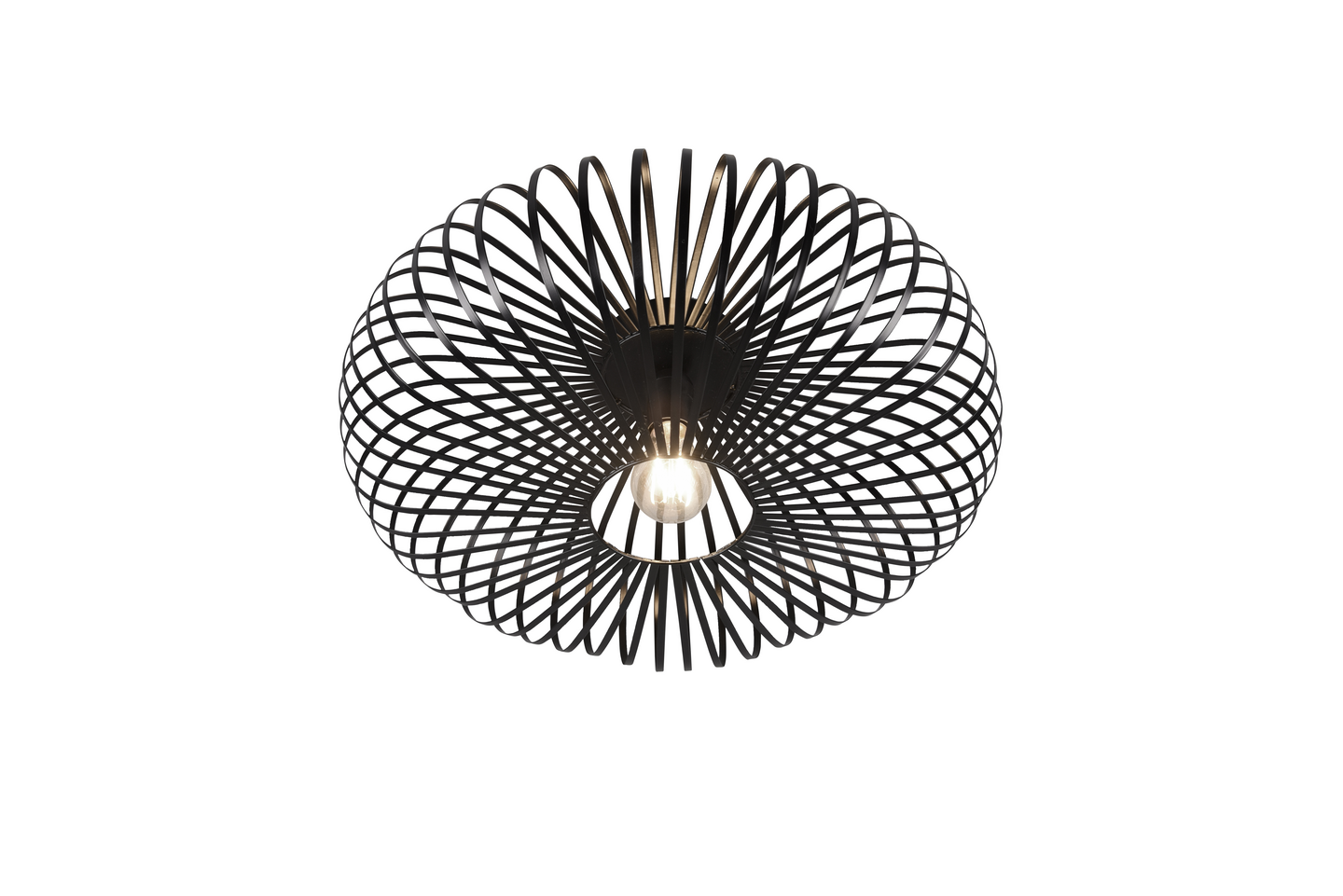 Kattovalaisin TRIO Johann E27 50cm mattamusta