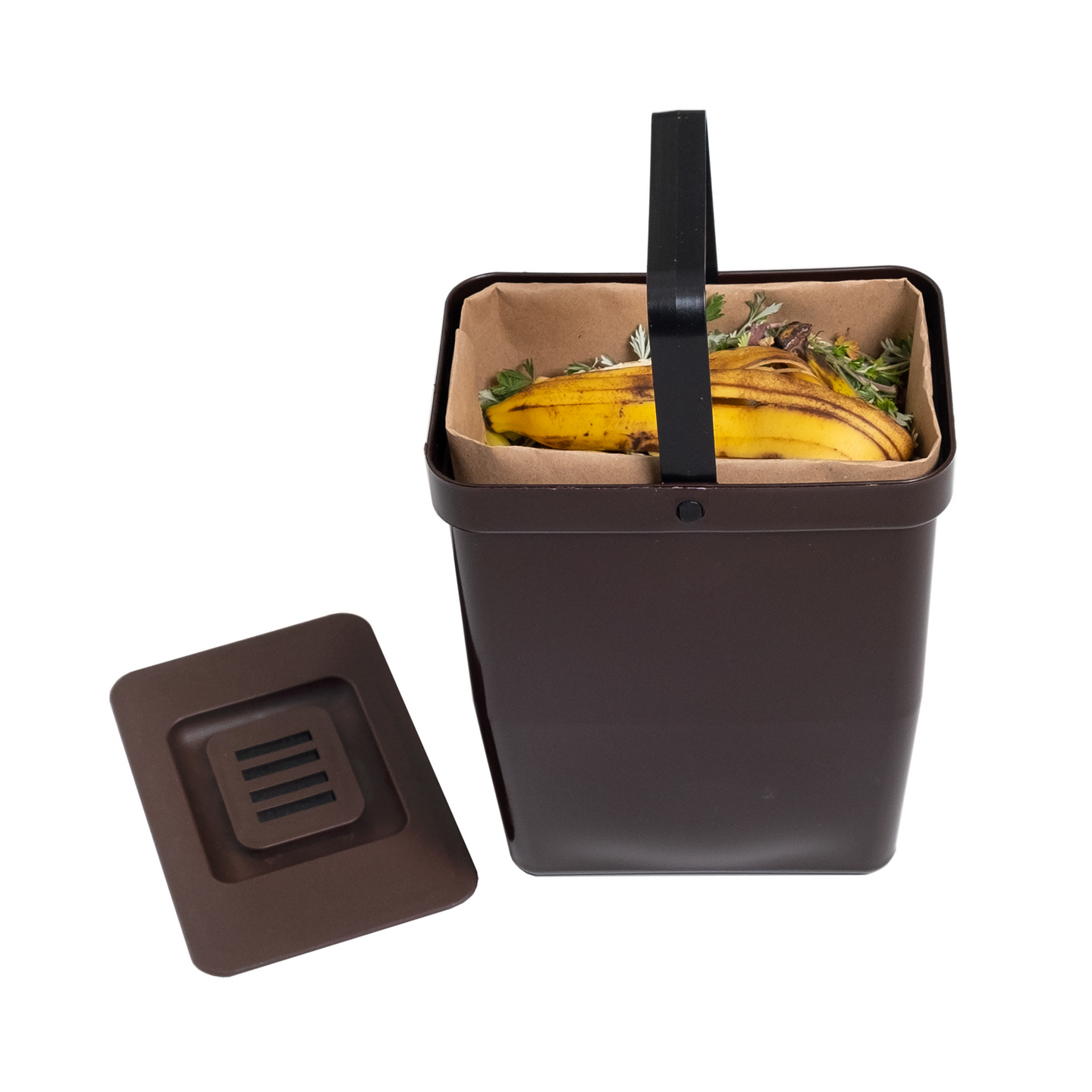 Biojätekansi LM 534 ruskea