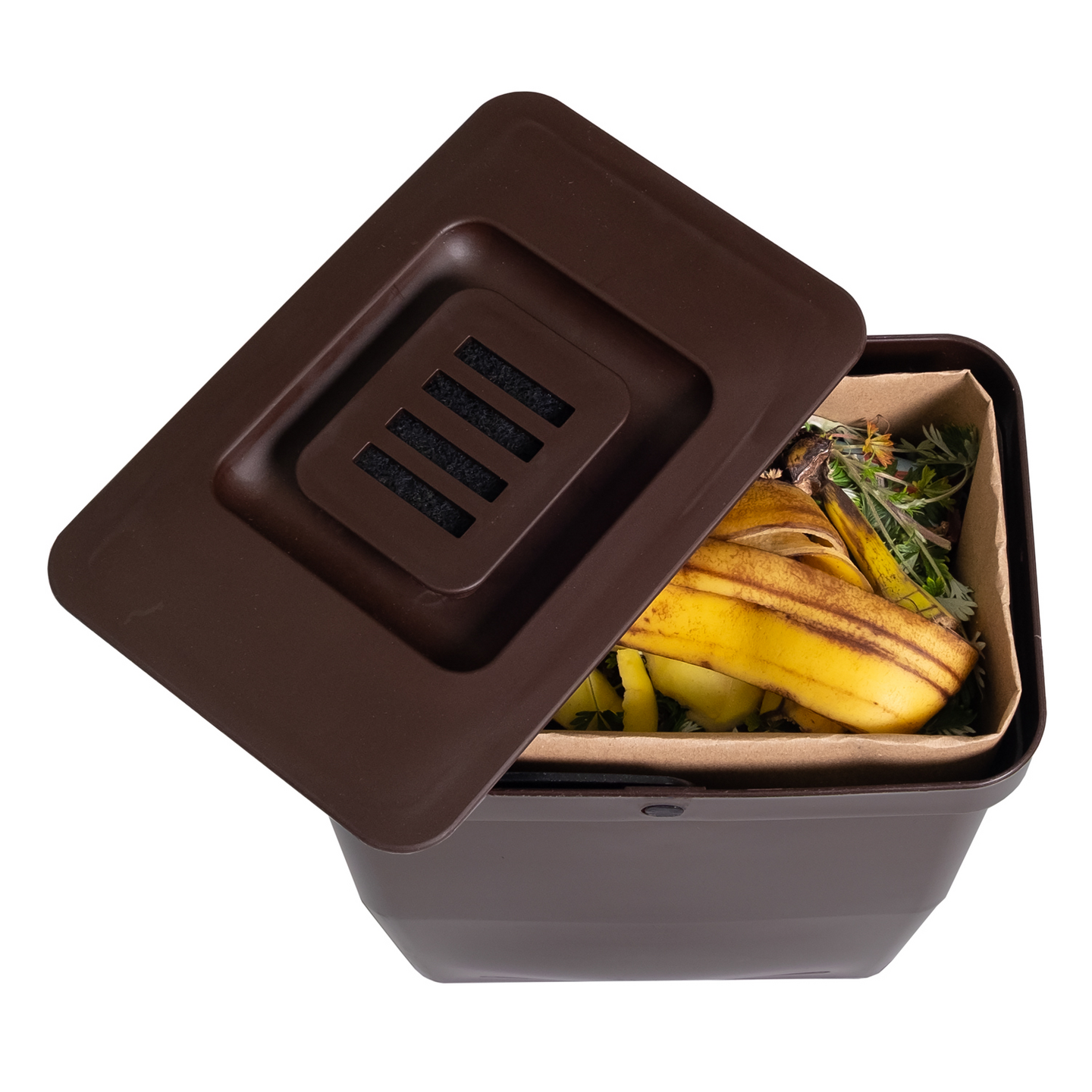 Biojätekansi LM 534 ruskea