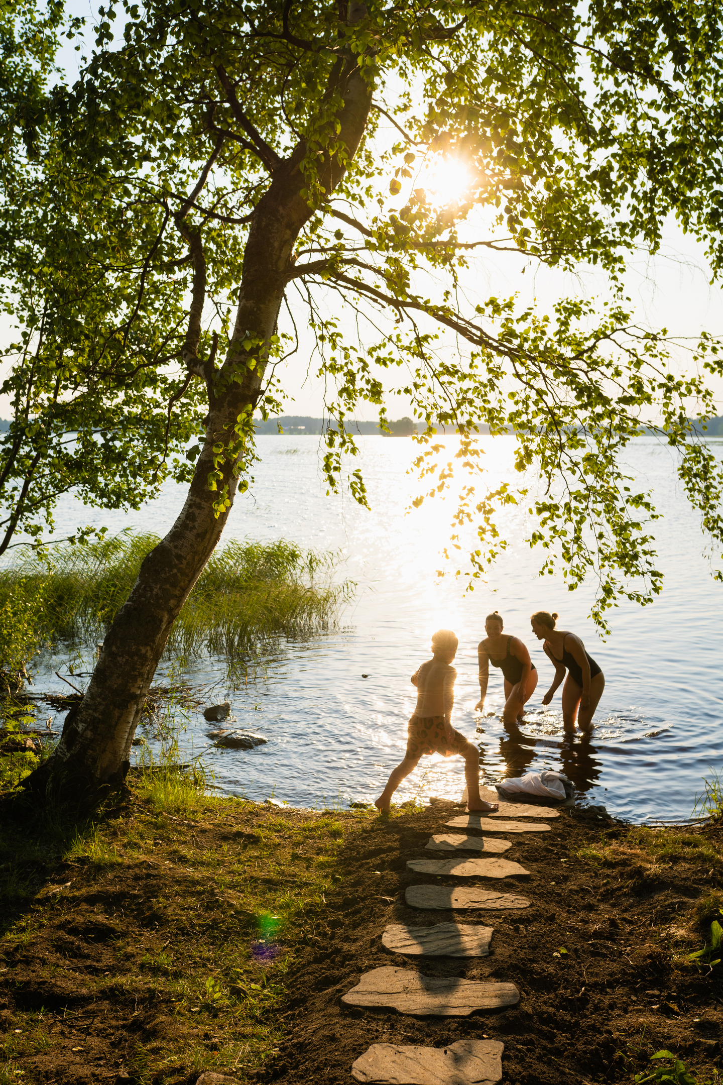 Askelkivi Lakka 50mm musta lava 50kpl