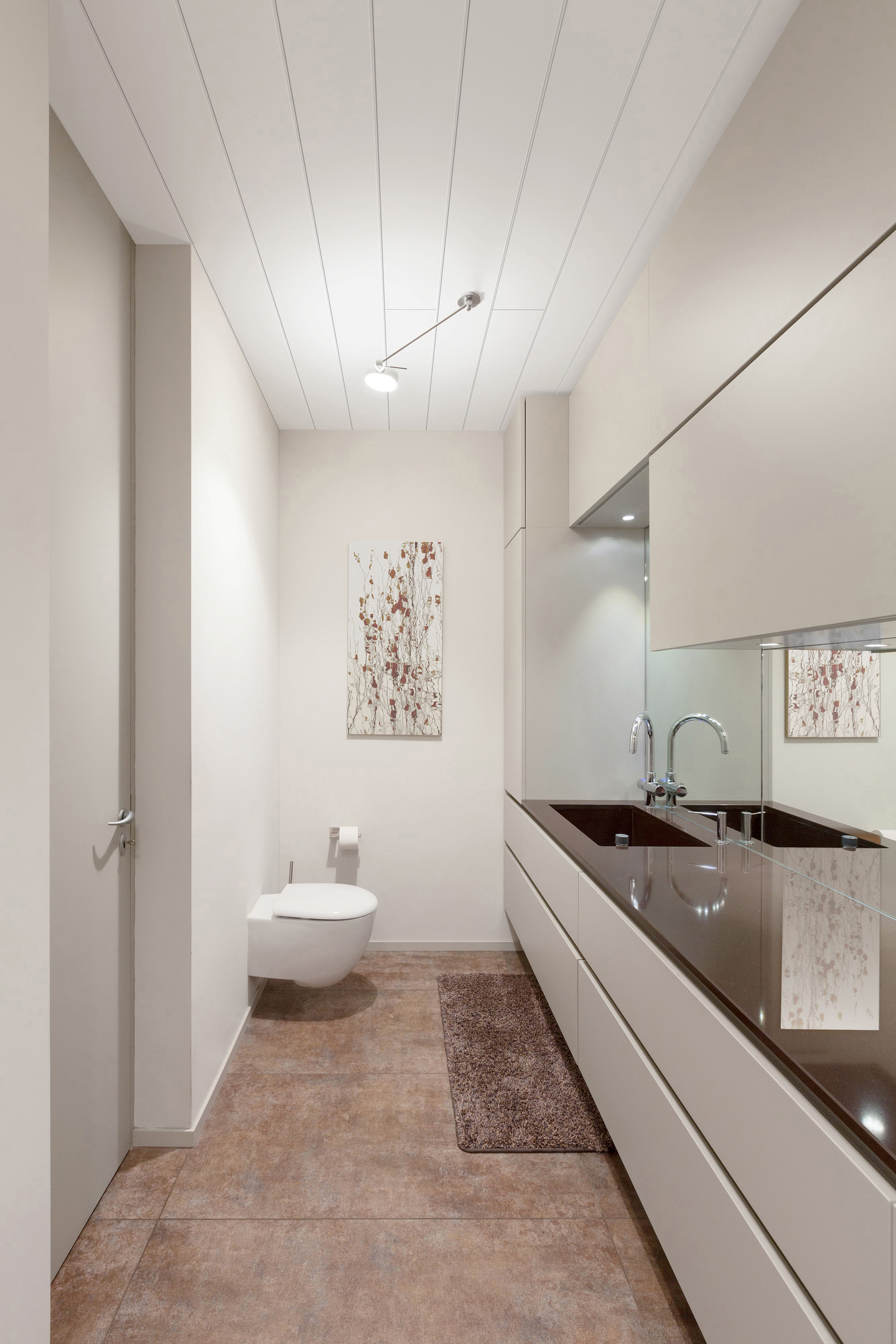 Sisustuspaneeli Cello Muonio 10x154x2080 STS4 MDF kosteudenkestävä valkoinen