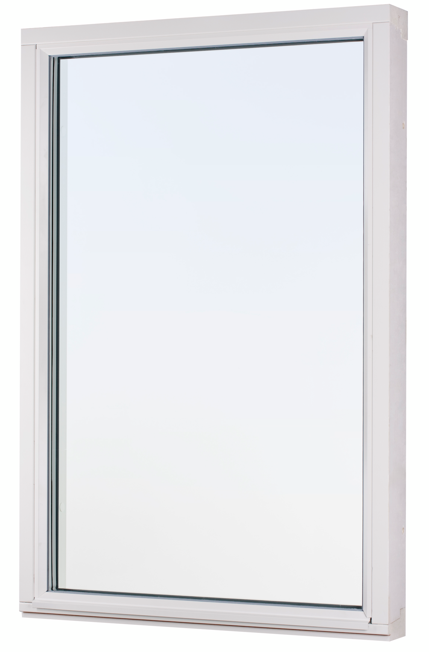 Fast Fönster TR Trä 3-Glas Vit 7X16 - K-Rauta