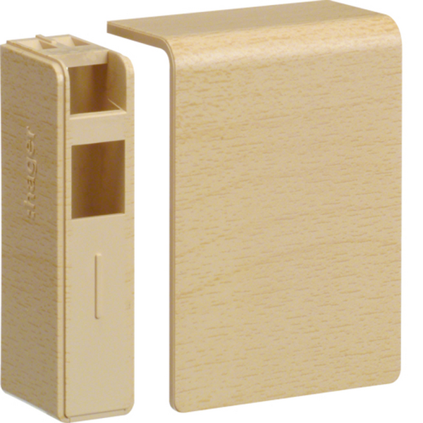 Päätykappale Hager Tehalit SL200556 SL20x55 PC/ABS vaahtera