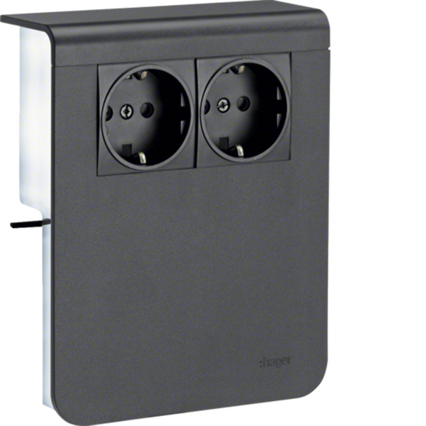 Listapistorasia Hager Tehalit SL20115 2-osainen musta