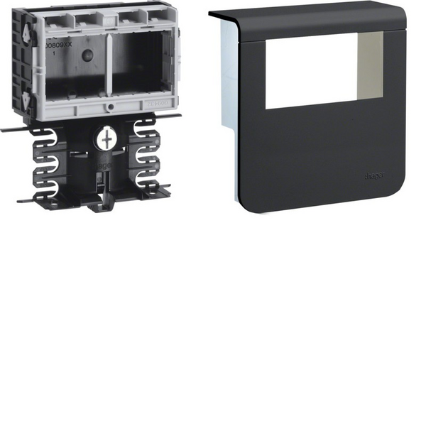 Listakojerasia Hager Tehalit SL20080 SL20x80 Systo-kaluste 4M musta