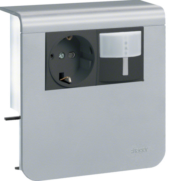 Listapistorasia Hager Tehalit SL20080 Pr+liiketunnistin 180° alumiini