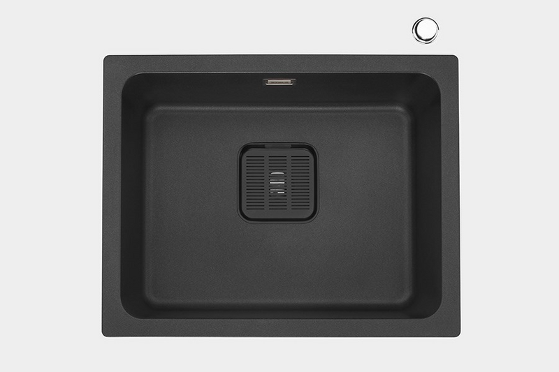 Keittiöallas Stala CEG-50B musta kvartsikomposiitti