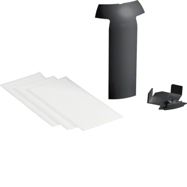 T-kappale Hager Tehalit SL20x115 PC/ABS musta