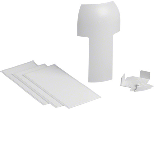 T-kappale Hager Tehalit HF EK40x40 SL20x80 liikenteenvalkoinen