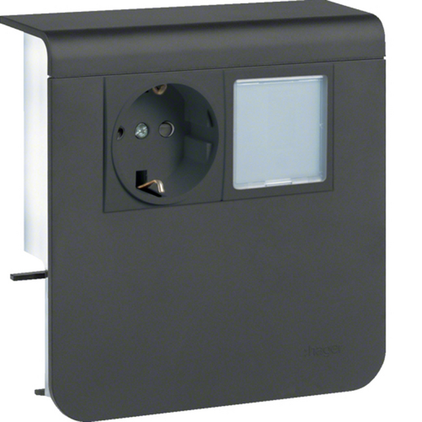 Listapistorasia Hager Tehalit SL20080 Pr+led musta