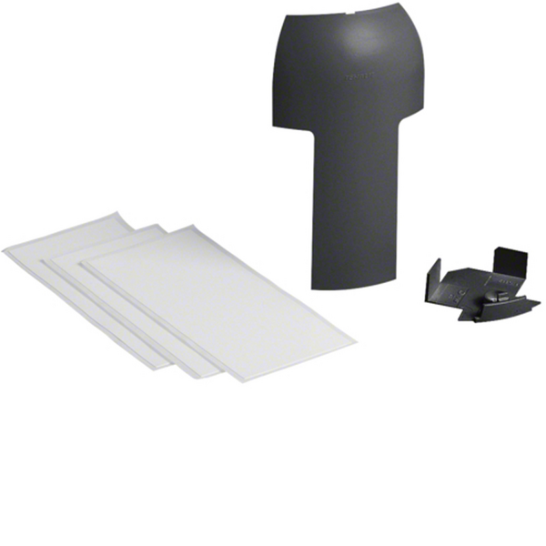 T-kappale Hager Tehalit SL20x80 PC/ABS musta