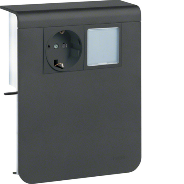 Listapistorasia Hager Tehalit SL20115 Pr+led musta