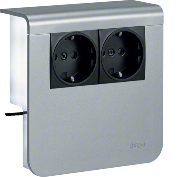 Hager Tehalit SL Angulo Innenraum SL20080 - Eiche Optik Schalterdose