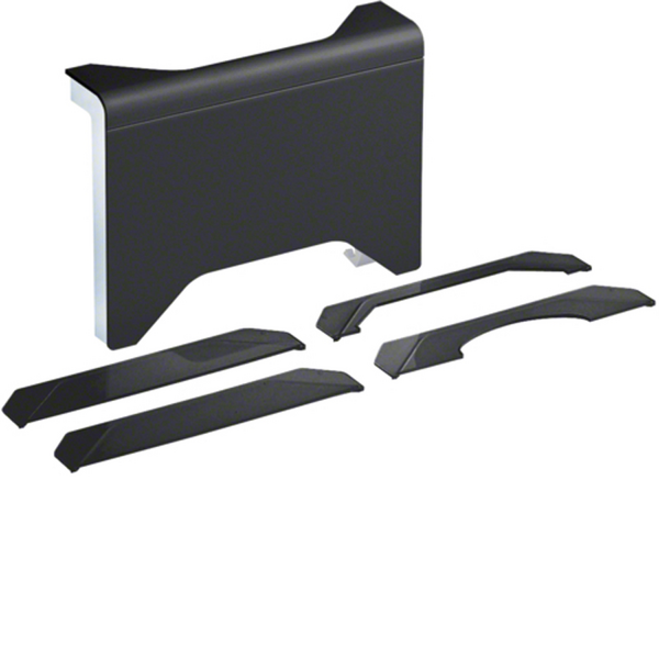 Kulmakappale Hager Tehalit SL201158 SL20x115 PC/ABS musta