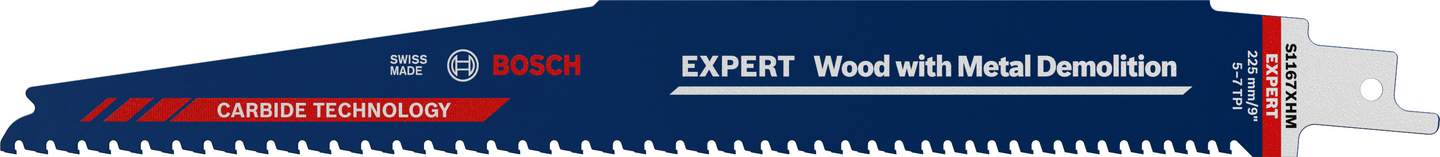 Puukkosahanterä Bosch EXPERT 'Wood with Metal Demolition' S 1167 XHM, 1 kpl