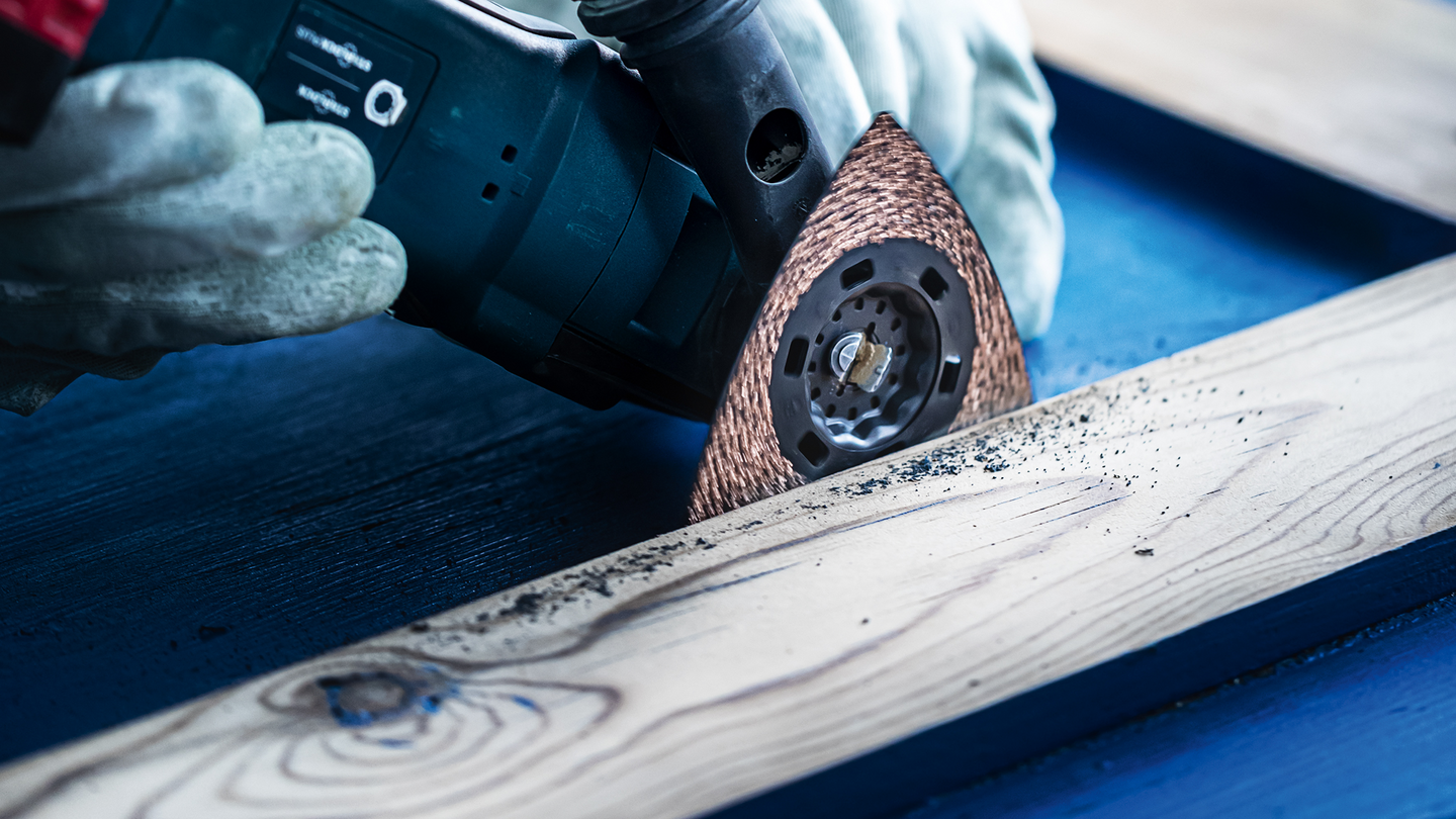 Terä monitoimityökalulle Bosch EXPERT Sanding Plate MAVZ 116 RT6, 116 mm