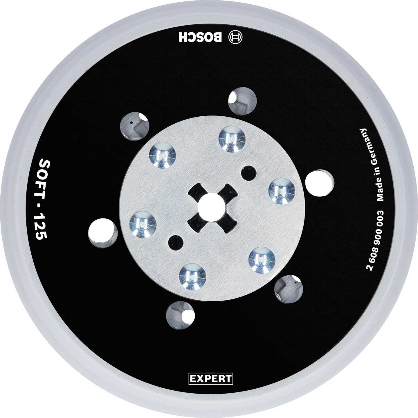 Hiomalautanen Bosch EXPERT Multihole, 125 mm, pehmeä