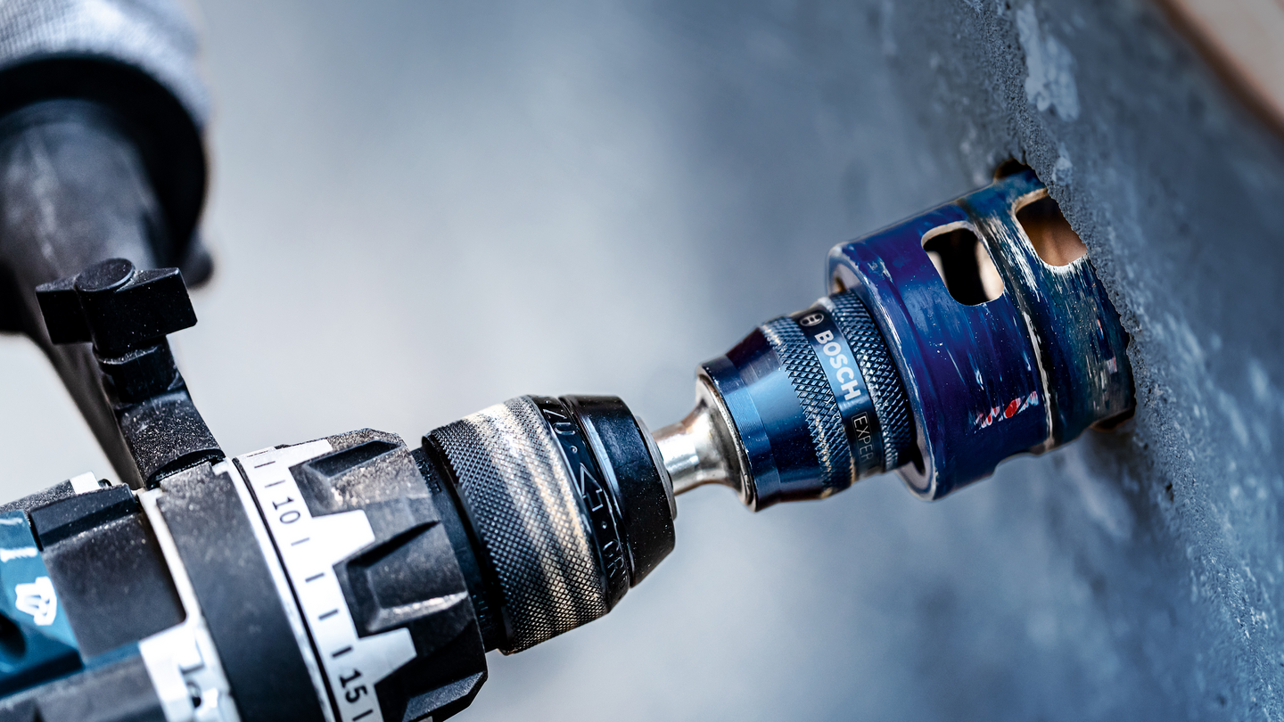 Adapteri reikäsahajärjestelmään Bosch EXPERT PowerChangePlus 11mm sis. terän