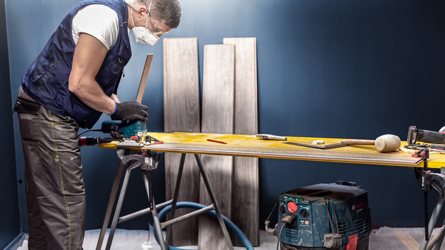 Pistosahanterä Bosch EXPERT 'Laminate Clean' T128 BHM, 3 kpl