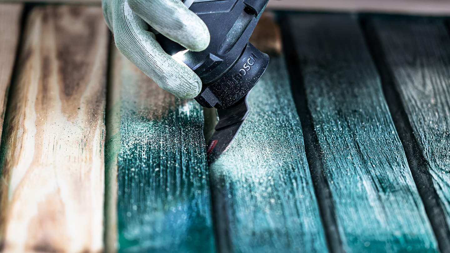 Hiomalevy monitoimityökalulle Bosch EXPERT Sanding AVZ 32 RT4, karkea, 32 x 50mm