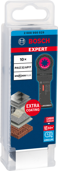 Terä monitoimityökalulle Bosch EXPERT MultiMax PAIZ 32 APIT, 32 mm, 10 kpl